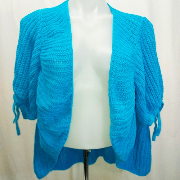 Lane Bryant Sweaters - Lane bryant womens plus size 1X teal cardigan